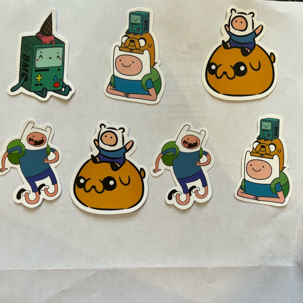 Adventure Time stickers